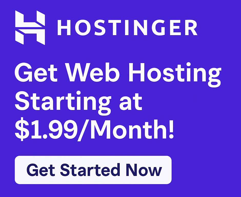 Hostinger Hosting Square Ad